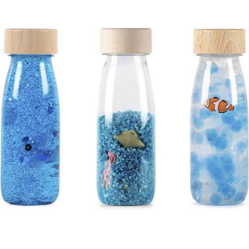 Petit Boum - Lot de 3 bouteilles sensorielles Float Serenity
