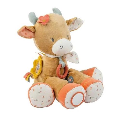 Nattou - Mila, Zoé & Lana Peluche d'Activités Vache Mila