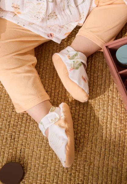 Petit Beguin - Chaussons Bébé Sierra Peche