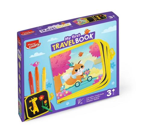 Maped - Kit De Dessin Et Ardoise Pour Voyage Multi-coloured