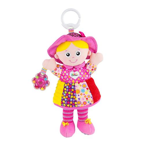 Lamaze - Hochet 1er âge Clip&Go - Emilie mon amie - Rose