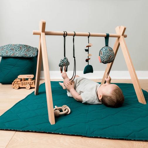 Mellipou - Arche d'éveil musical en bois pour bébé - Mika