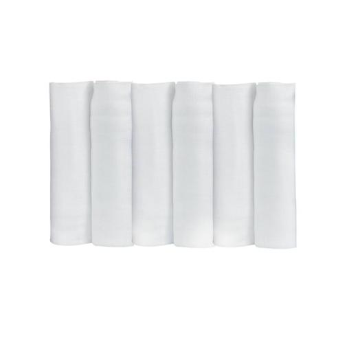 Trois Kilos Sept - Lot De 6 Langes Blanc