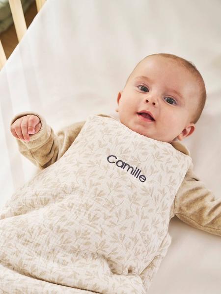 Vertbaudet - Gigoteuse personnalisable HYGGE beige imprimé