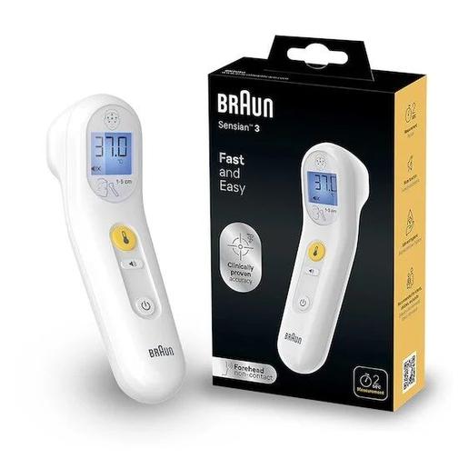 Braun - Thermomètre Frontal Sensian 3