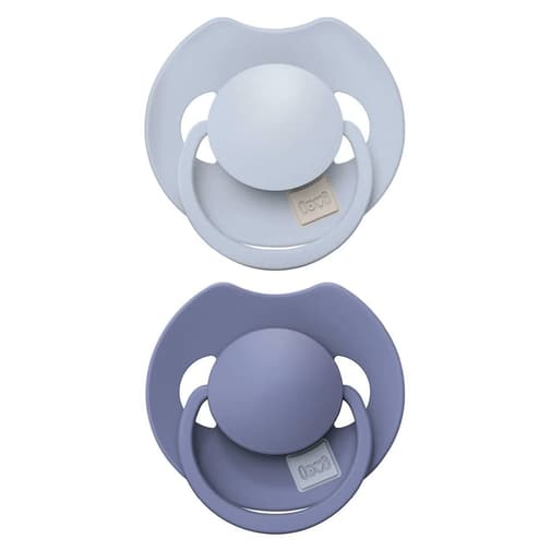 Difrax - Lot de 2 sucettes dynamique difrax lovi prime taille 1 de 0 à 6 mois bleu - Difrax