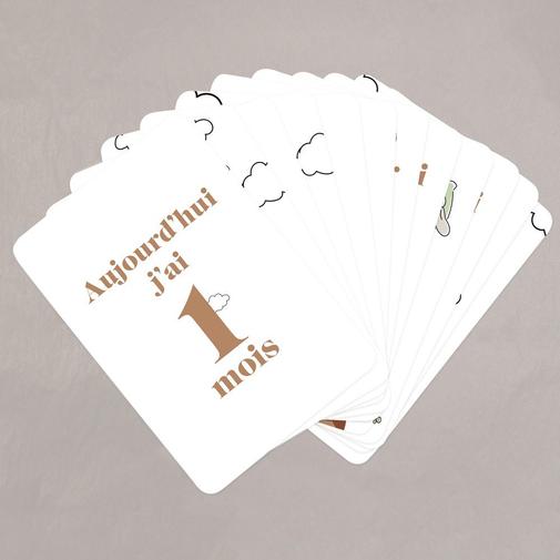 Le Faire-Part Français - Cartes étapes bébé Cosy