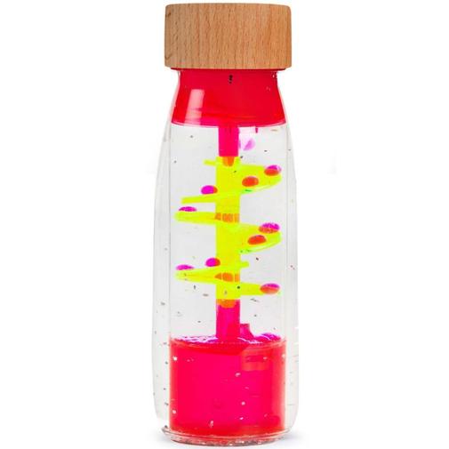 Petit Boum - Bouteille sensorielle Move Spiral Pink