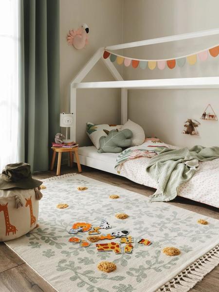 Benuta - Tapis enfant crème/vert 120x170