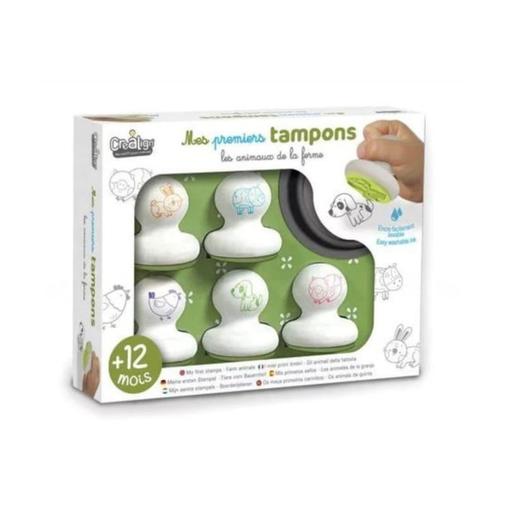 Crea Lign - Mes premiers tampons - animaux de la fer