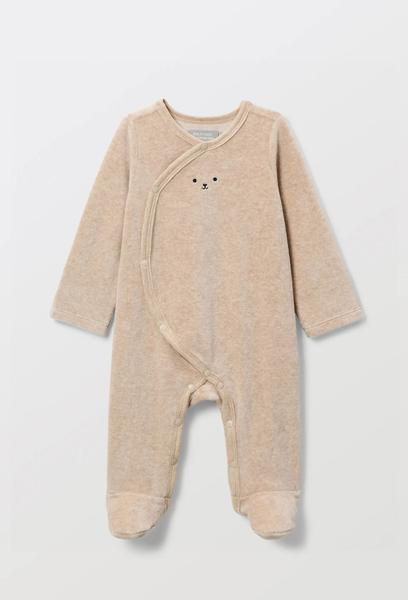 Bout'Chou - Dors bien en velours en coton BIO GOTS