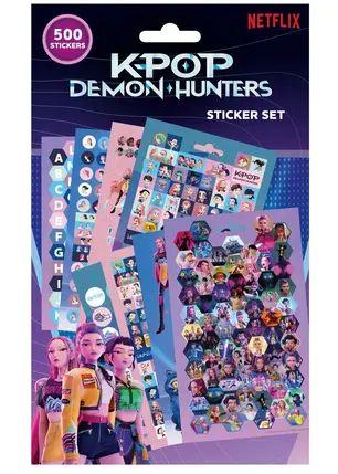 SIDJ - K-pop Demon Hunters - Set 500 Pieces Stickers