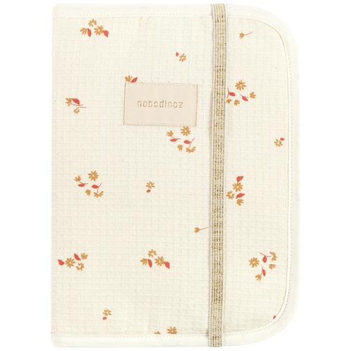 Nobodinoz - Protège-carnet de santé A5 Poema Opera Yellow lily