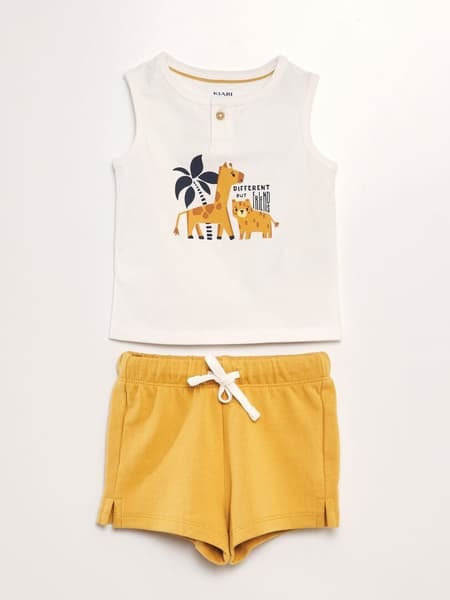 KIABI - Ensemble débardeur + short - 2 pièces