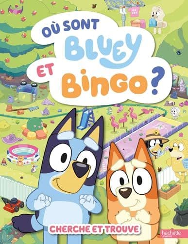 BBC Studios - Ladybird Books Ltd - Bluey - Où sont Bluey et Bingo ?: Cherche et Trouve