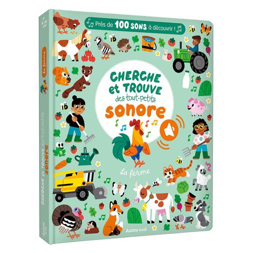 Auzou - Cherche et Trouve des Tout-petits Sonore - La Ferme