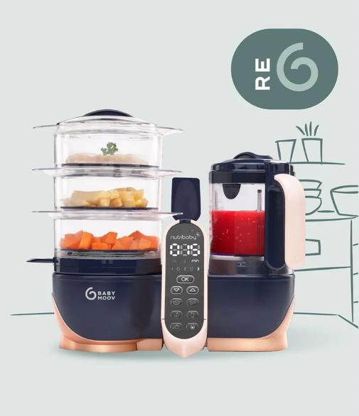 Babymoov - Robot culinaire Reconditionné - Grande Capacité - Nutribaby(+) XL
