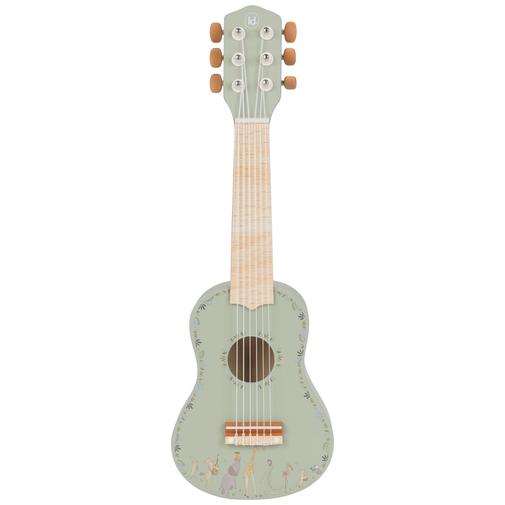 Little Dutch - Guitare Verte en bois Safari Friends