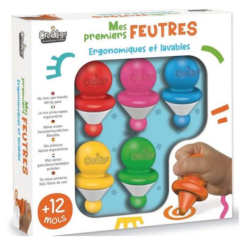 Crea Lign - Mes 5 premiers feutres ergonomiques