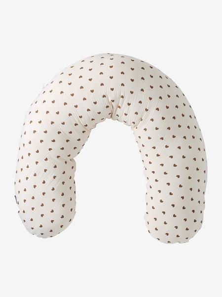 Vertbaudet - Coussin allaitement avec housse coeur fondant