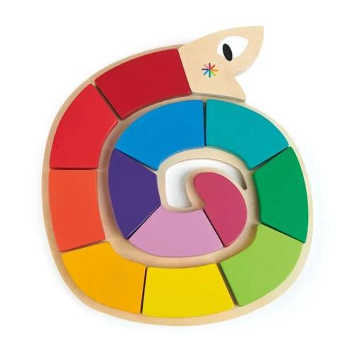 Tender Leaf Toys - Puzzle color me happy