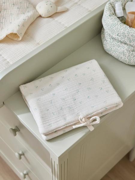 Cyrillus - Housse pour carnet de santé en gaze hirondelles