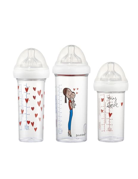 Le Biberon Français - Set de Biberons Naissance | 360ml et 210ml | Tétines 0-6 mois et 6 mois+