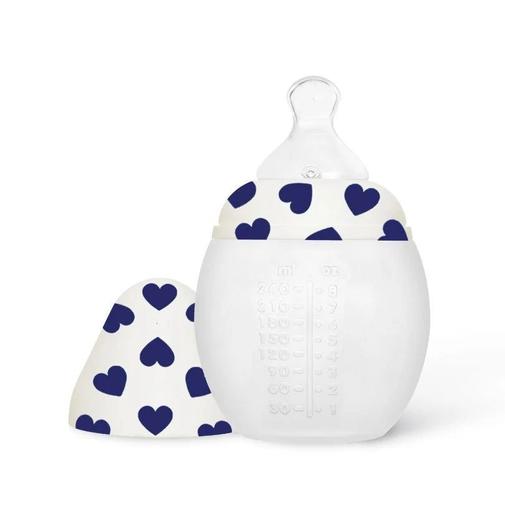 Elhée - Biberon anti-colique 240 ml | Full of Love Blue 0m+