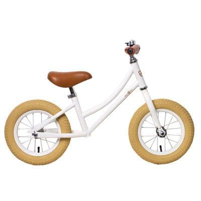 LECYCLO.COM - Rebel Kidz Air Classic Draisienne enfant dès 2 ans cadre acier blanc
