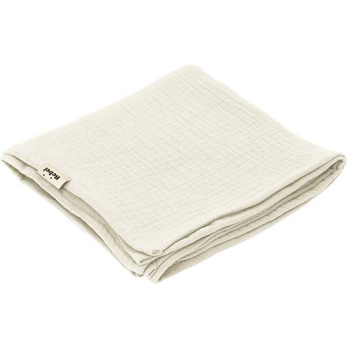 BEBEL - Lange en coton crème Comme un bonbon (90 x 90 cm)