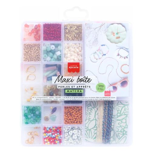 La Petite Épicerie - La Petite Épicerie - Maxi boîte de perles et apprêts Matcha