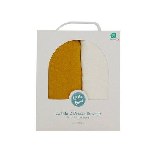 Little Band - Lot 2 draps housses Jersey
