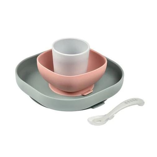 Béaba - Set Vaisselle Silicone 4 pièces