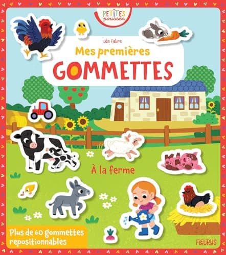 Fabre, Léa - Mes premières gommettes - A la ferme