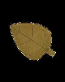 nobodinoz.com - Coussin feuille L1N0 en lin français