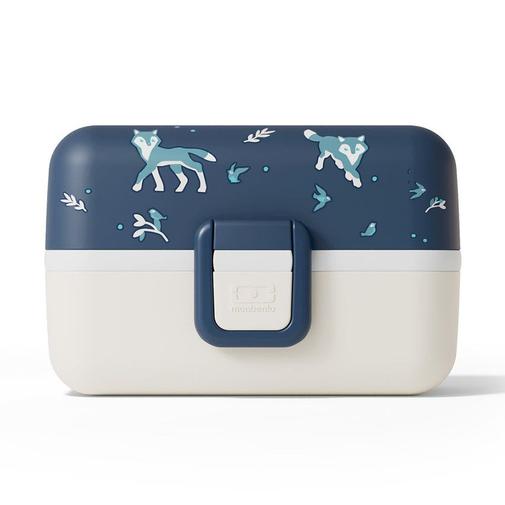 Monbento - Lunchbox 800ml Tresor wolf bleu - Bleu