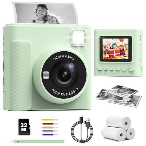 TIATUA - Appareil Photo Instantané Enfants