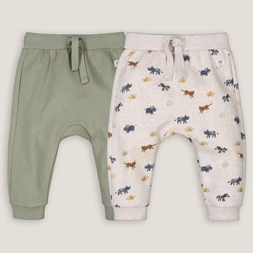 LA REDOUTE COLLECTIONS - Lot de 2 sarouels en molleton