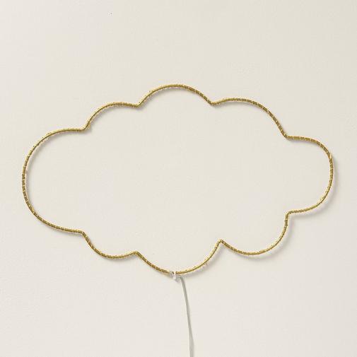 Petite Amélie - Petite Amélie | Veilleuse enfant nuage lumineux | Applique murale LED blanche | Design élégant mixte | Éclairage décoratif pour chambre bébé