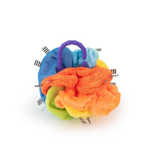 Sassy - Balle de préhension craquante sensorielle - Multicolore
