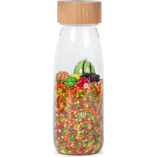 Petit Boum - Bouteille sensorielle Learn bottle Fruits