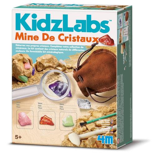 4M - Kit De Fouille De Cristaux – Découvre Et Collectionne De Vraies Gemmes Multicolor