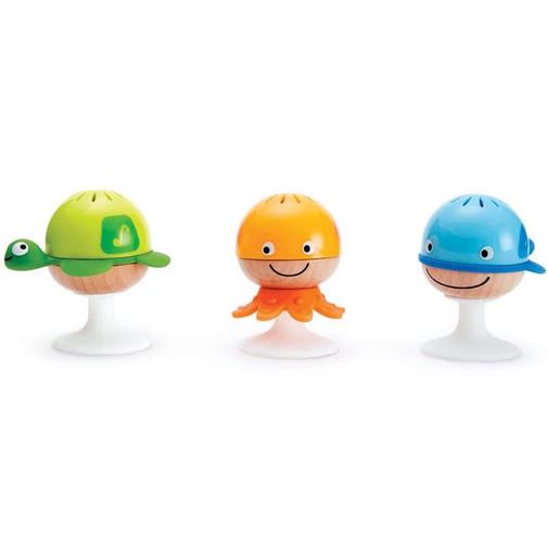 Hape - Set 3 hochets ventouse animaux hape