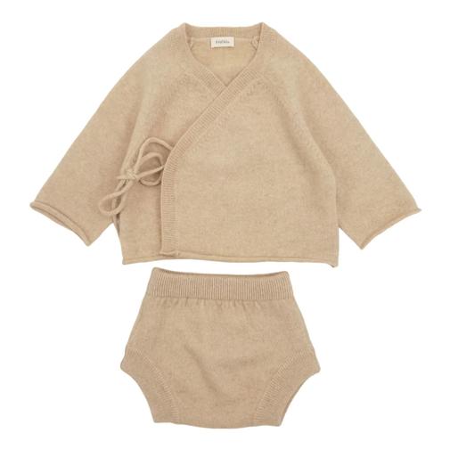 My Little Freckle - My Little Freckle - Set Bloomer + Cardigan Cache-Cœur Cachemire Bio