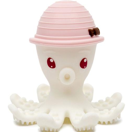 BABY TO LOVE - Pieuvre de dentition 3D Monbella rose pâle