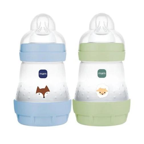 Mam - Lot de 2 biberons Easy Start Débit 1