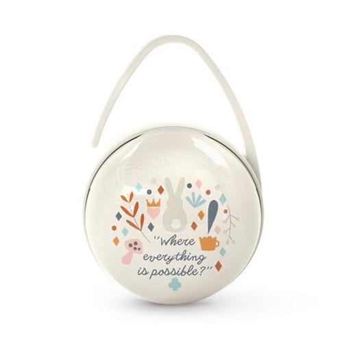 Suavinex - Boite sucette duo Wonderland Ivoire - Beige
