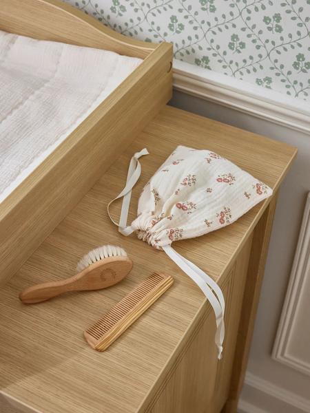 Cyrillus - Brosse et peigne bébé en bois
