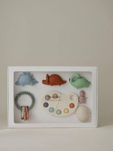 Mushie - Coffret jouets de manipulation multicolore