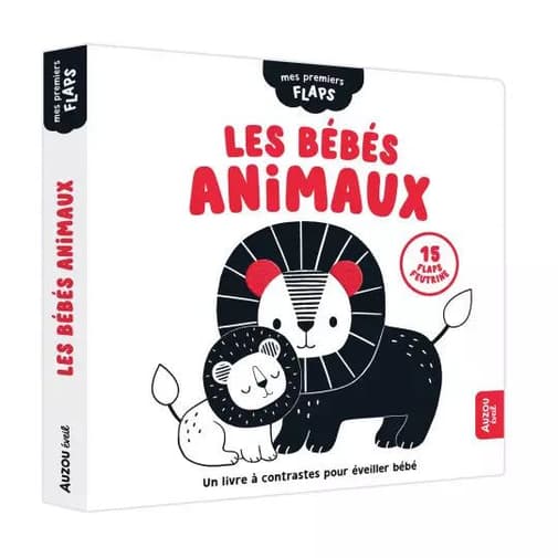 Auzou editions - Mes premiers flaps | Les bébés animaux
